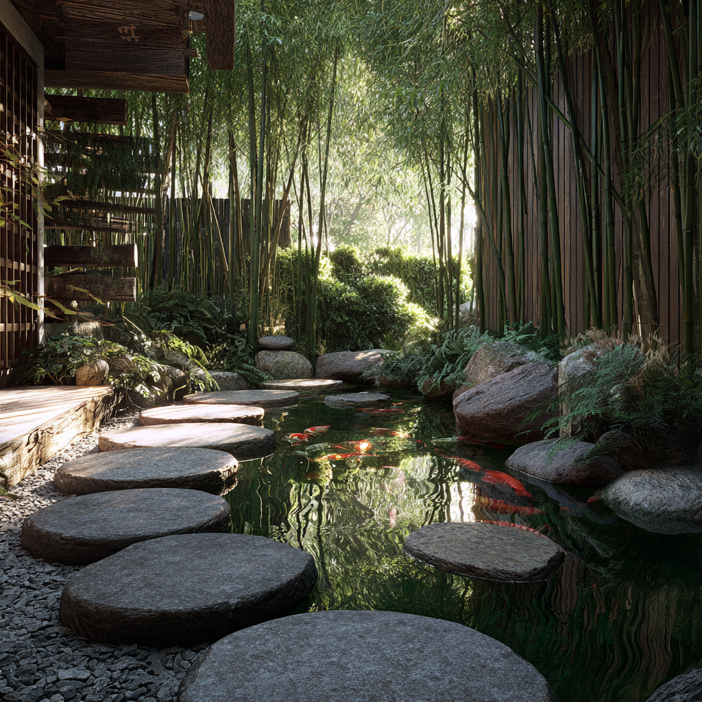 Meditation garden at SMI Detox